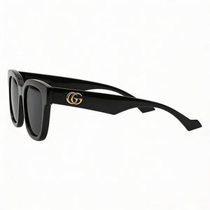Gucci GG0998S Rectangle Sunglasses for Women — front view, Plastic frame