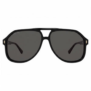 Gucci Gg1042s Aviator Sunglasses for Men — front view, Plastic frame