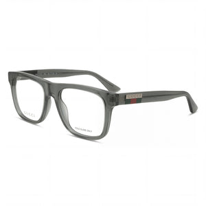 Gucci GG1117O Gray Square Eyeglasses for Men, Plastic frame