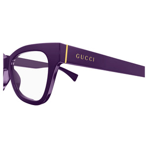 Gucci Women's Violet Cat-Eye Eyeglasses - buy online
