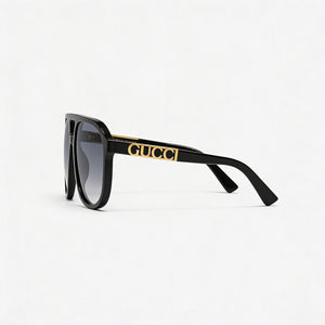 Gucci GG1188S 002 Rectangle Sunglasses Unisex — front view, Aluminium frame