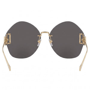 Gucci gg1203s-30013411 Round Sunglasses for Women — interior view, Non-Polarized lens detail