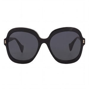 Gucci GG1240S Round Sunglasses for Women — front view, Aluminium frame