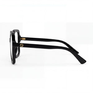 Gucci GG1318O Square Eyeglasses for Women — front view, Acetate