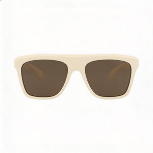 Gucci GG1570S Square Sunglasses for Men — front view, Plastic frame