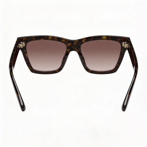 Gucci Gg1714s-002 Square Sunglasses Women — side view, Clear Plastic lens