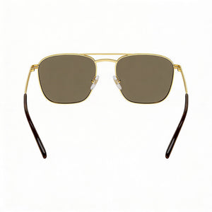 Gucci GG1881S-002 54 Square Sunglasses Unisex — side view, Gray lens