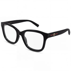 Gucci Gg2104o-001 Black Square Eyeglasses Unisex, Acetate frame