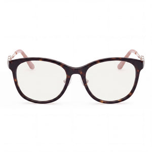 Guess 50255 Rectangle Eyeglasses for Men — front view, Plastic