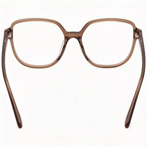 Guess Square Eyeglasses for Men — interior view, demo lenses