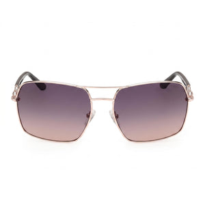 Guess Classic Aviator Sunglasses Unisex — front view, Metal frame