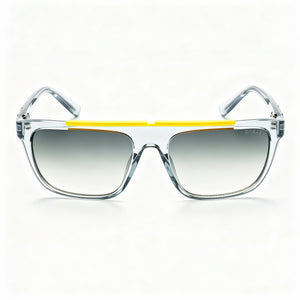 Guess Classic Square Sunglasses for Men — front view, Injected frame