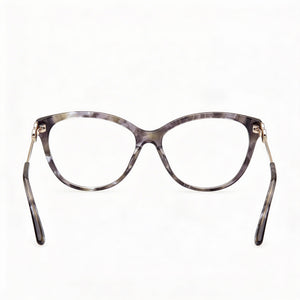 Guess Classic Modern Rectangle Eyeglasses Unisex — interior view, Polycarbonate demo lenses