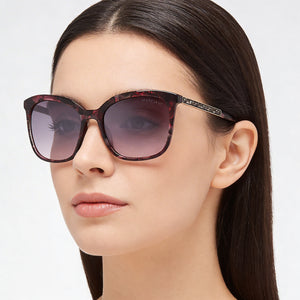 Guess Classic Violet Sunglasses Women — lifestyle wear, city streets and cafes