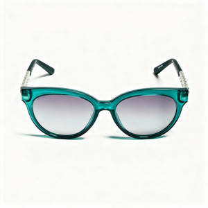 Guess Elegant Oval Sunglasses for Women — front view, Plastic frame