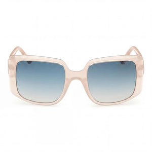 Guess Emery Rectangle Sunglasses for Women — front view, Injected frame