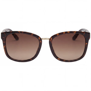 Guess GF0327 Rectangle Sunglasses for Women — front view, Plastic frame
