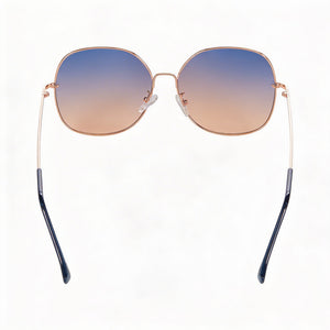 Guess GF0385 Oval Sunglasses for Women — interior view, Non-Polarized lens detail