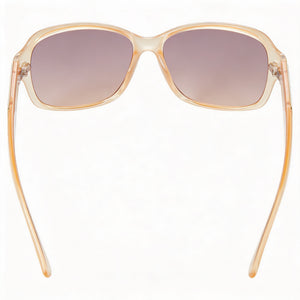 Guess Gf0395 Rectangle Sunglasses Women — side view, Non-Polarized lens