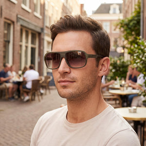 Guess Gg2105 Green Sunglasses Men — outdoor wear, Green Non-Polarized lens