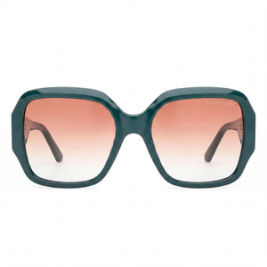 Guess GM00014 98F Square Sunglasses for Women — front view, Plastic frame