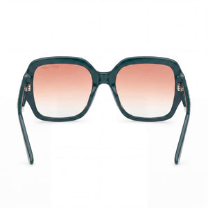 Guess GM00014 98F Square Sunglasses for Women — interior view, Non-Polarized lens detail
