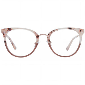 Guess Gm0351 Cat Eye Eyeglasses for Women — front view, Plastic
