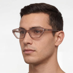 Guess Gm50002 Beige Eyeglasses Men — lifestyle wear, office and reading