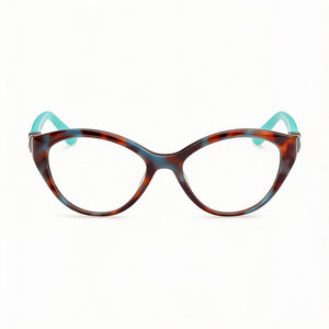 Guess Gm50004 Cat Eye Eyeglasses for Men — front view, Plastic