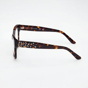 Guess Gm50017 Cat Eye Eyeglasses for Women — front view, Plastic