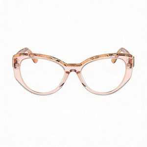Guess Gm50031 Cat Eye Eyeglasses for Women — front view, Plastic