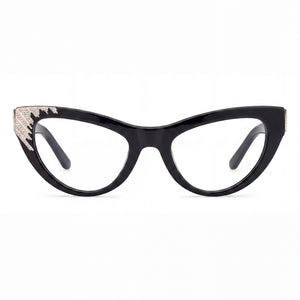 Guess GM50036 Cat Eye Eyeglasses for Men — front view, Plastic