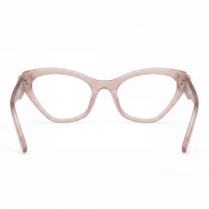 Guess GM50038 Cat Eye Eyeglasses for Women — interior view, Polycarbonate demo lenses