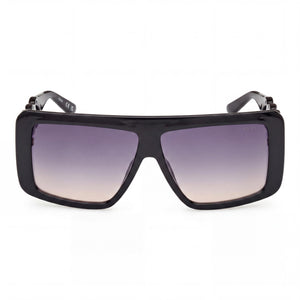 Guess GU00109 Shield Sunglasses for Women — front view, Injected frame