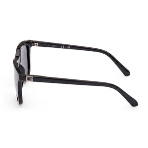 Guess Gu00170 Rectangle Sunglasses Unisex — side view, Non-Polarized Smoke lens