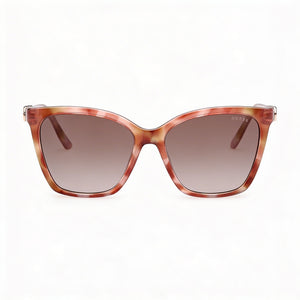 Guess GU00191 Square Sunglasses for Women — front view, Plastic frame