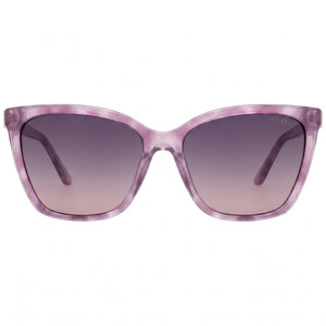 Guess Gu00191 Square Sunglasses for Women — front view, Injected frame