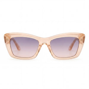 Guess GU00195 Rectangle Sunglasses for Women — front view, Plastic frame