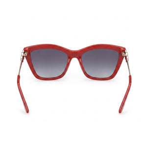 Guess GU00199 Cat Eye Sunglasses for Women — interior view, Non-Polarized lens detail