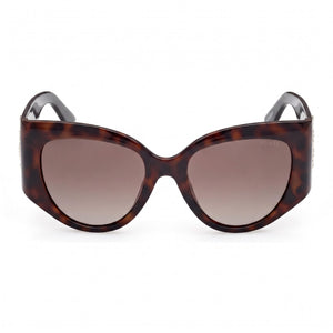 Guess GU00202 Cat Eye Sunglasses for Women — front view, Plastic frame