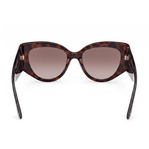 Guess GU00202 Cat Eye Sunglasses for Women — interior view, Non-Polarized lens detail