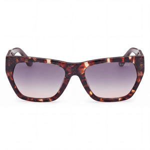 Guess GU00203-H Rectangle Sunglasses Unisex — front view, Acetate frame