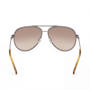 Guess GU00209 Aviator Sunglasses for Women — interior view, Non-Polarized lens detail