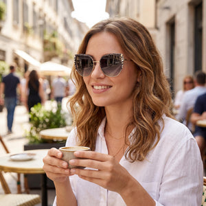 Guess GU00217 Gold Sunglasses Women — lifestyle wear, travel and sunny destinations