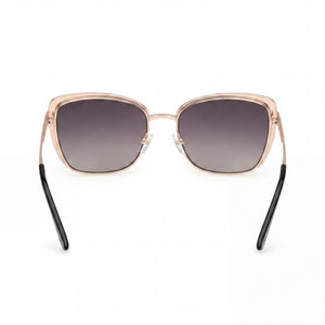 Guess GU00218 Cat Eye Sunglasses Unisex — interior view, Non-Polarized lens detail