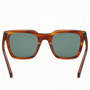 Guess Gu00279 Rectangle Sunglasses Men — side view, Non-Polarized Brown lens