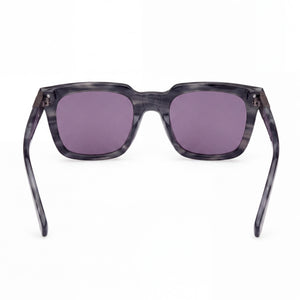 Guess Gu00279 Rectangle Sunglasses Men — side view, Non-Polarized Smoke lens