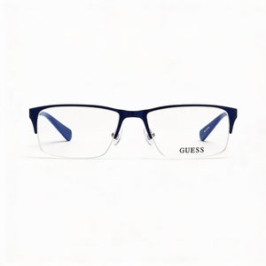 Guess GU1892 C54 Rectangle Eyeglasses Unisex — front view, Metal