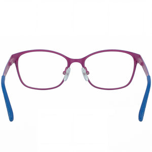 Guess GU2563 Rectangle Eyeglasses for Women — interior view, Polycarbonate demo lenses