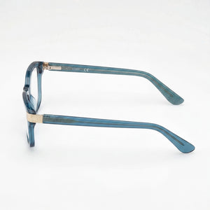 Guess GU2956 Rectangle Eyeglasses for Women — front view, Plastic